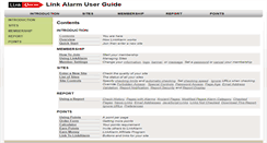 Desktop Screenshot of guide.linkalarm.com